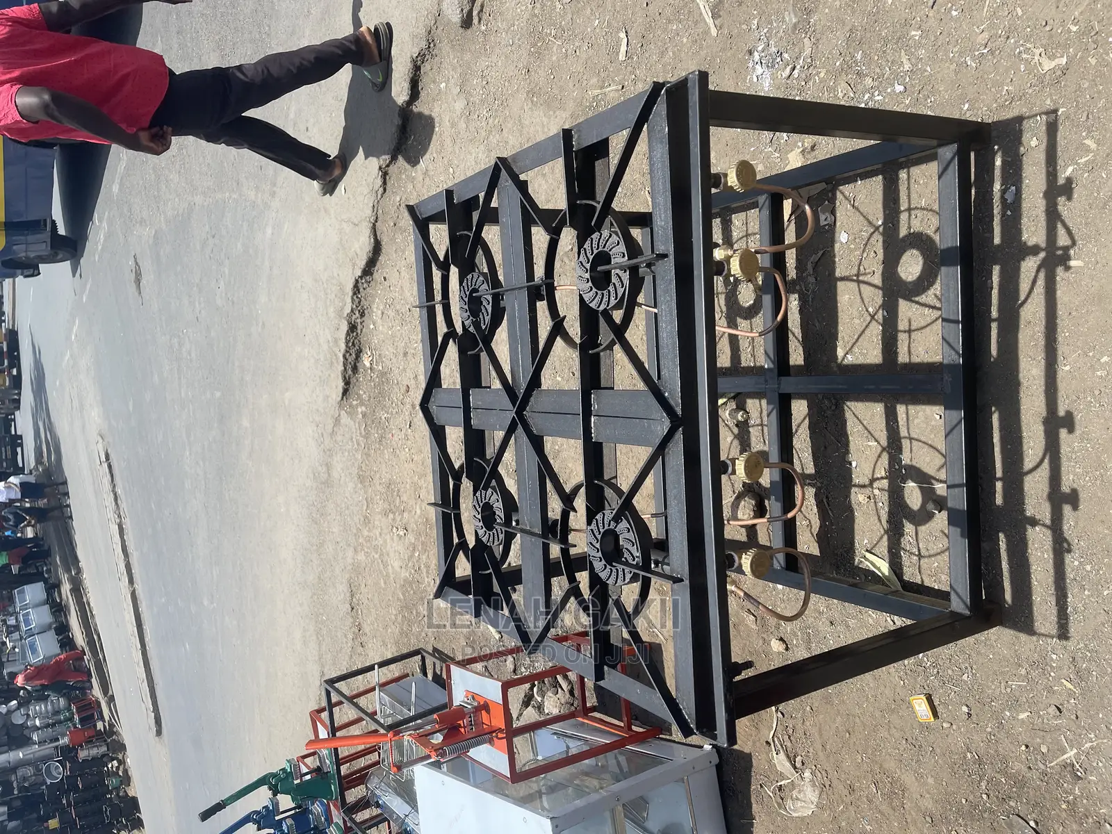 4 Burner Square