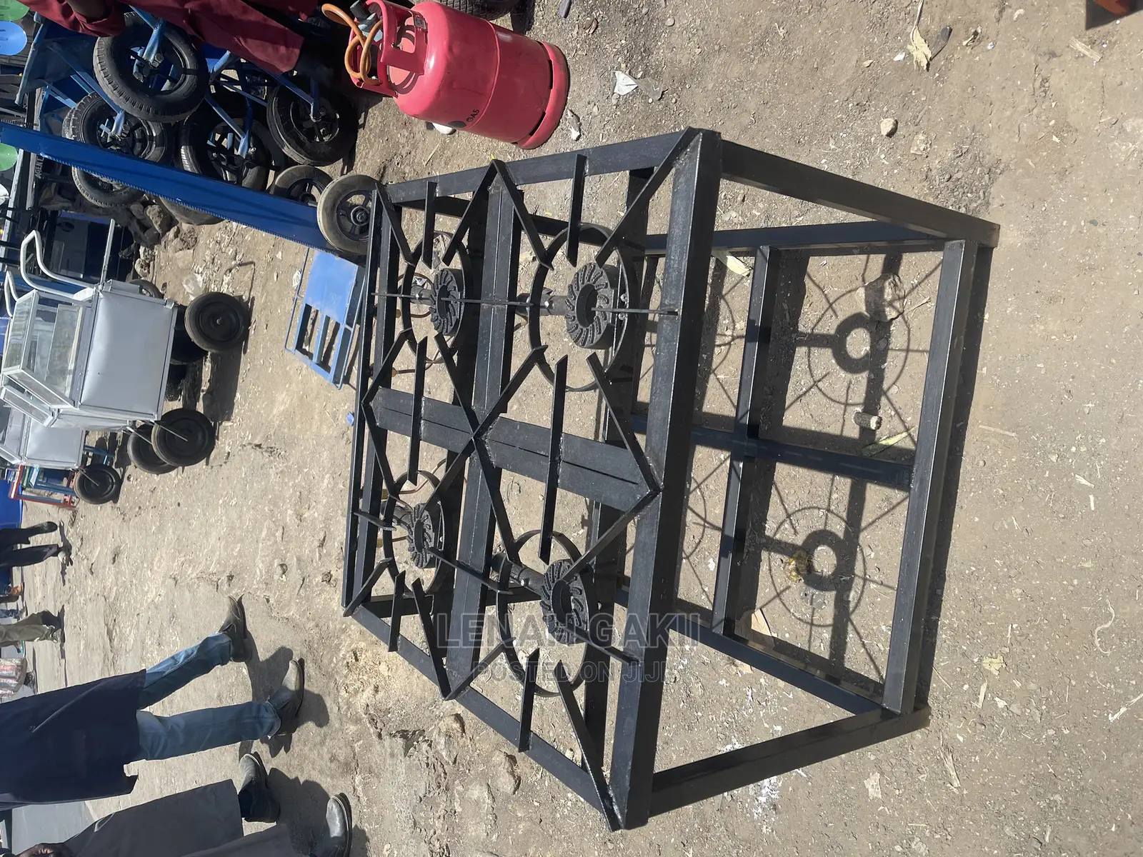 4 Burner Square