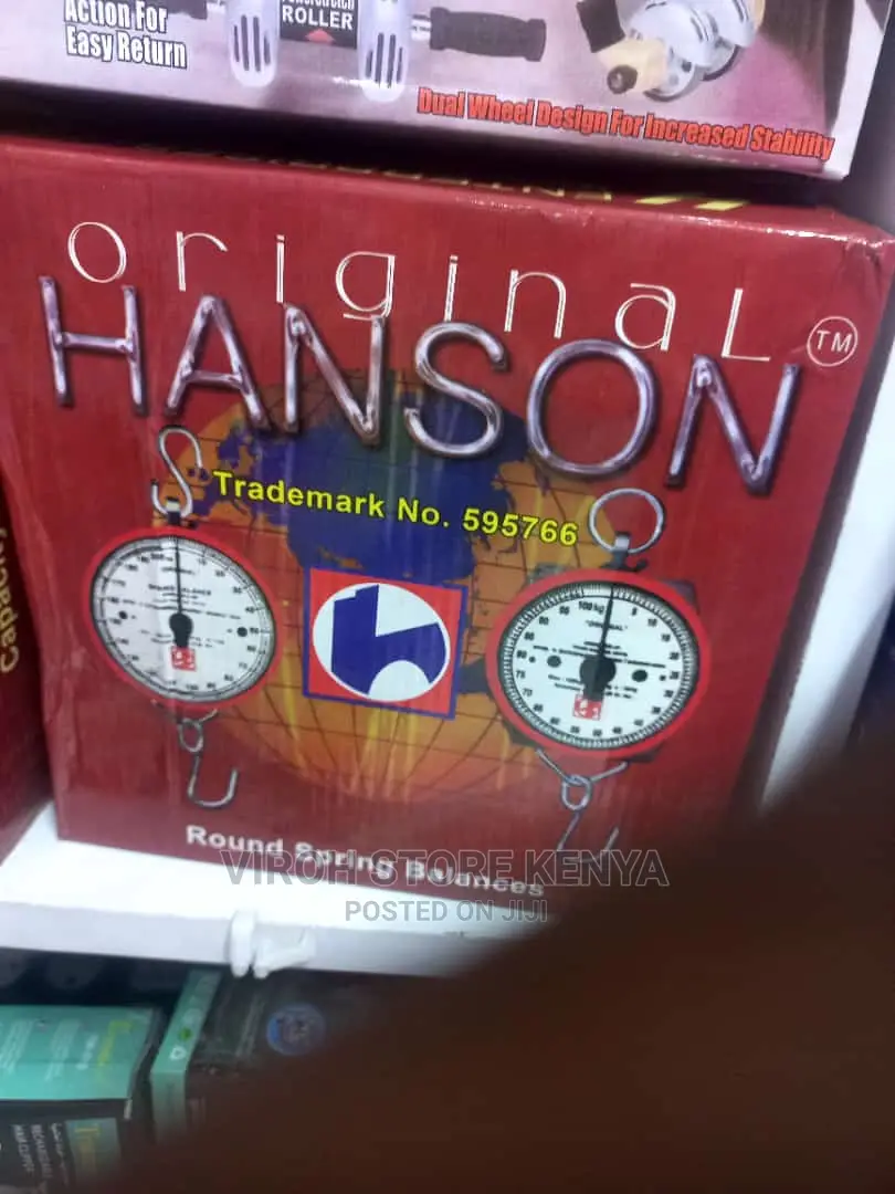 Original Hanson Round Spring Balance Weighing Scale