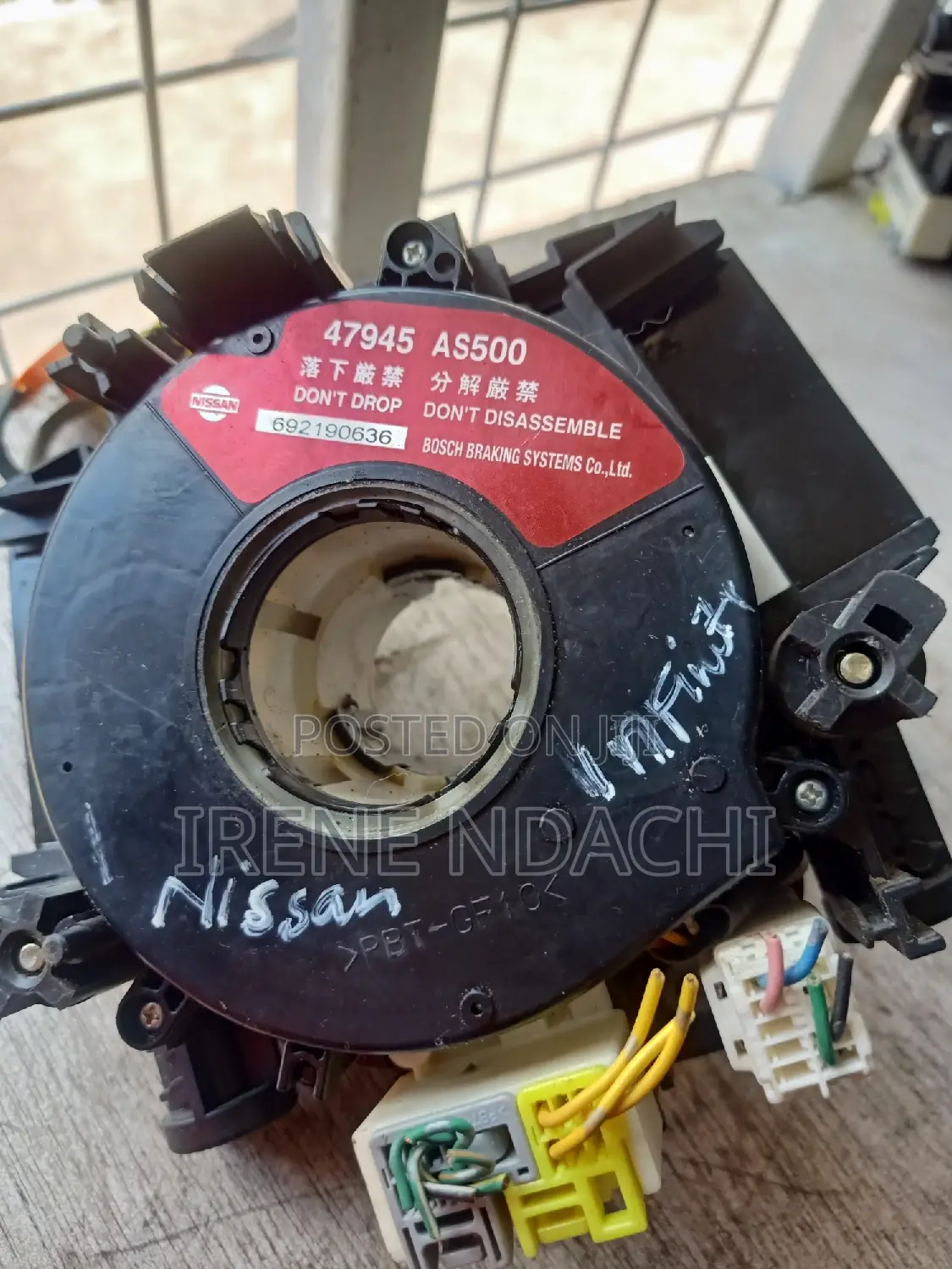 Nissan Infiniti Angle Sensor Spiral