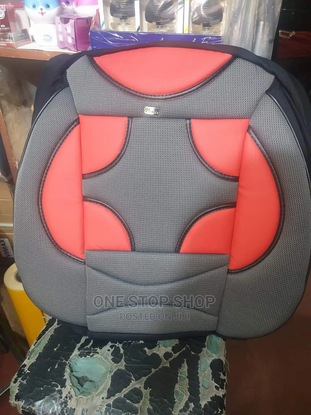Fabric With Some Leather Material Heavy Fabric Seat Cover
