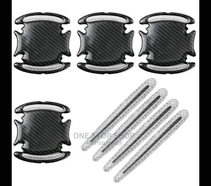 White/Black Universal Reflective Door Antiscratch Guard