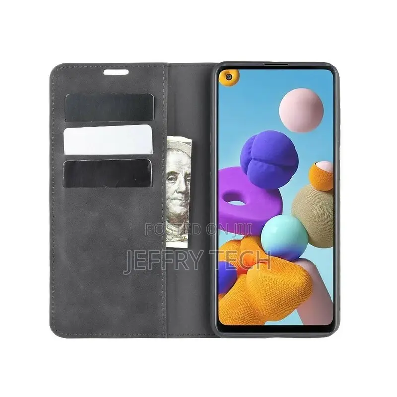 Flip Cover Samsung Galaxy A21s Leather Case