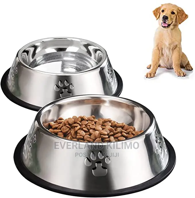 Stainless Steel Pup/Cat Feeding Bowl- SMALL
