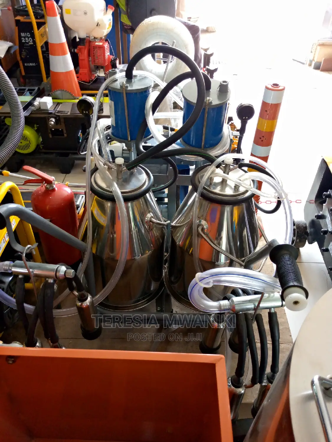 AICO Double Bucket Milking Machine