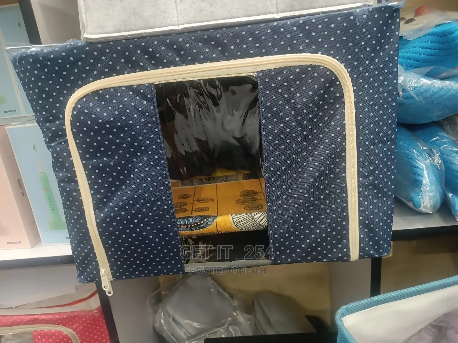 Canvas Storage Box (100L) Waterproof Size 60*42*40cm