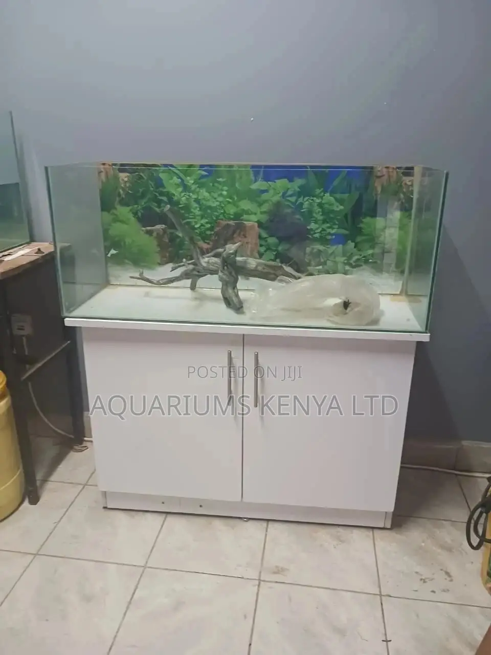 4ft Medium Size Aquarium , With Cabinet