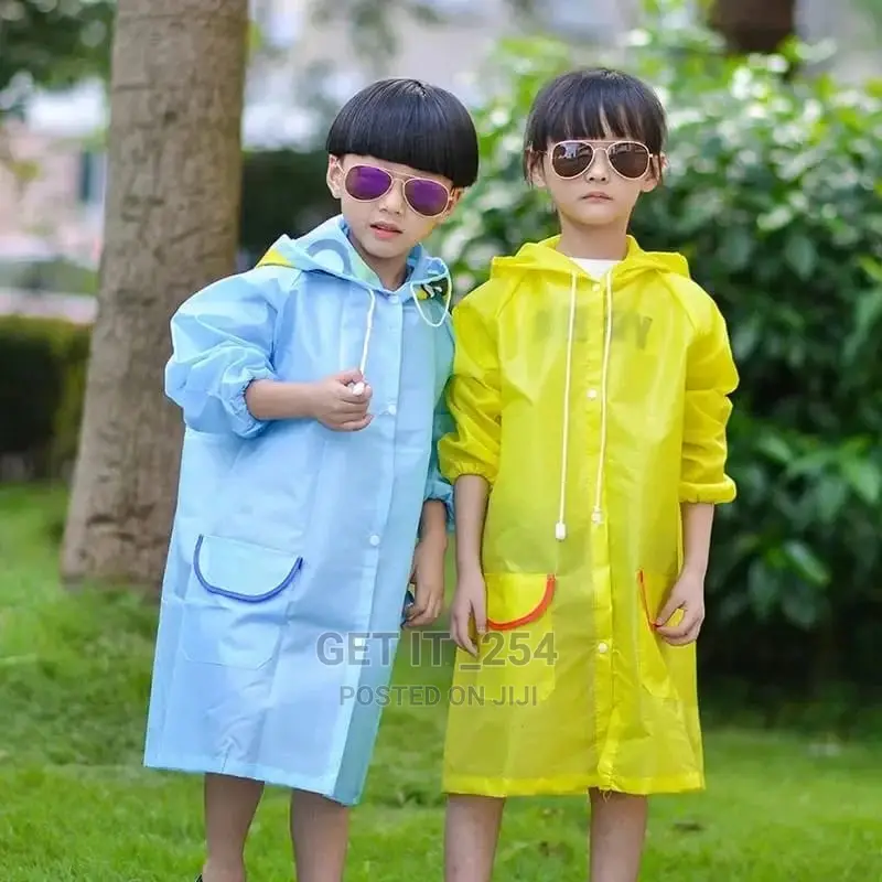 Toddler Rain Jacket*
Girls/Boys Cartoon Raincoats