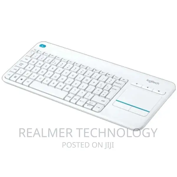 Logitech Wireless Keyboard With Touchpad Plus – White