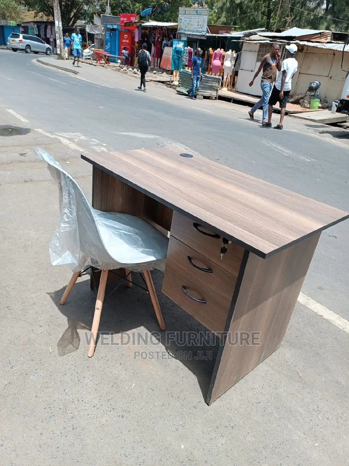 Eames Chairs, Desk Available Also