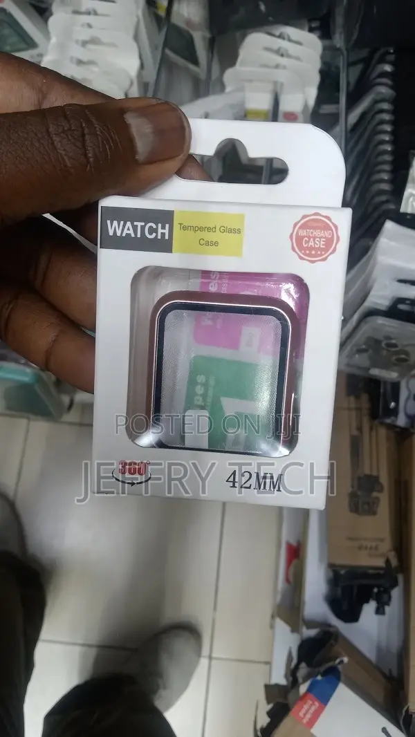 Glass+Case for Apple Watch Series 8 7 6 5 3 SE 45mm 41mm 44m