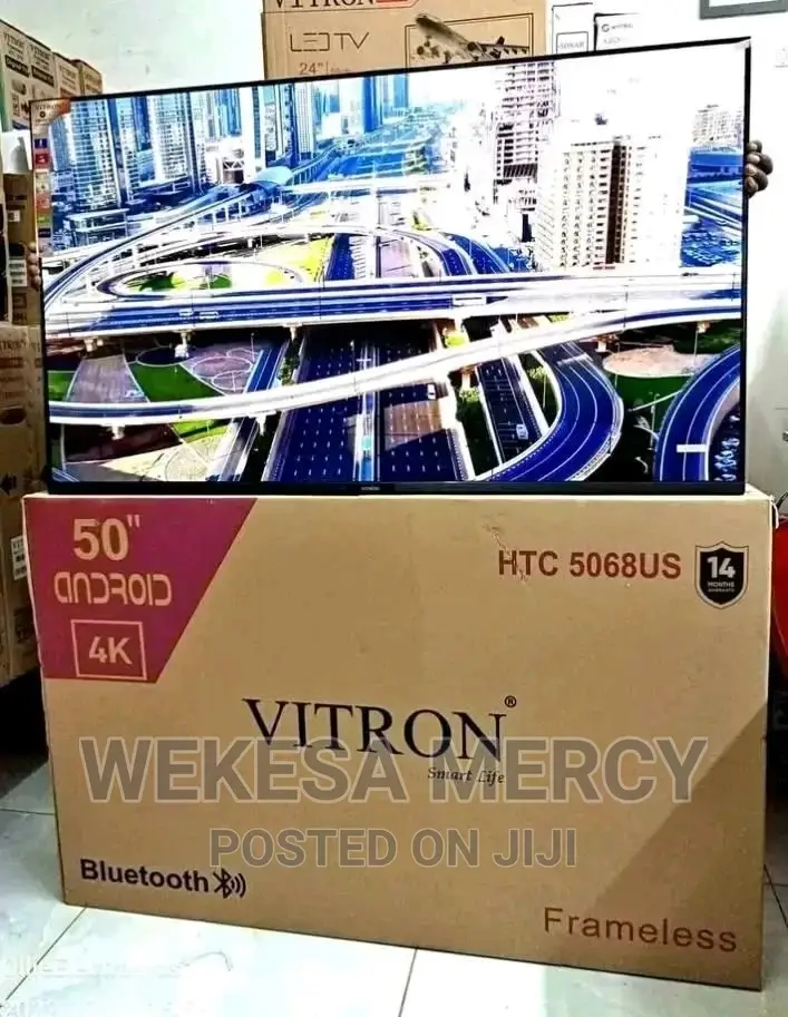 Vitron 5068us 50′′ Inch Frameless Uhd Android Tv