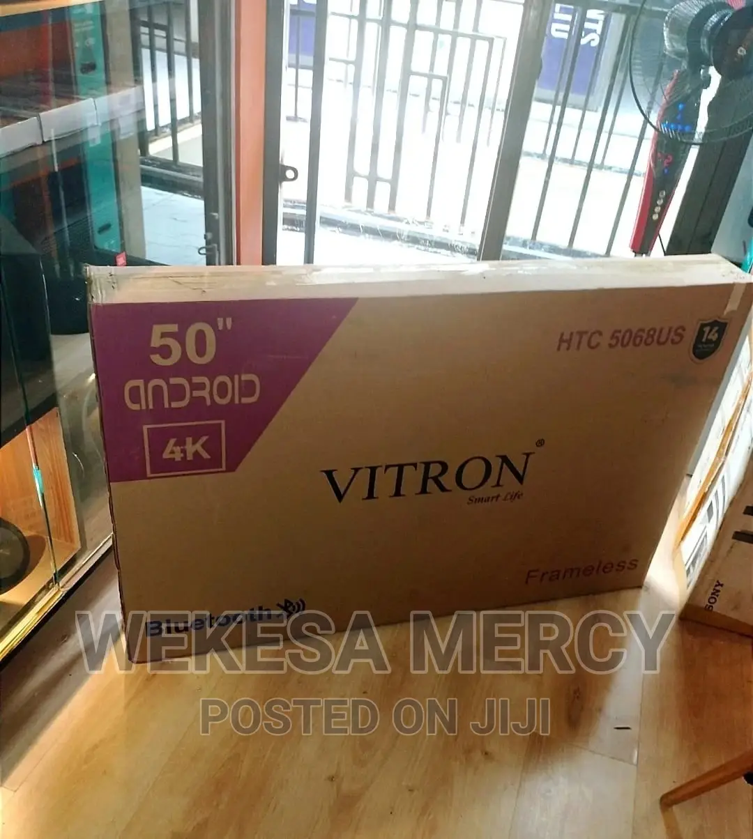 Vitron 5068us 50′′ Inch Frameless Uhd Android Tv