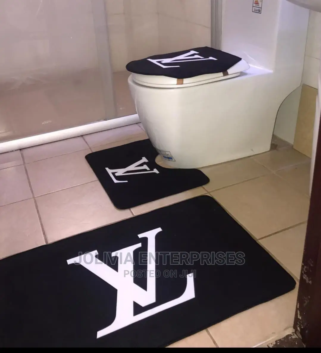 Designer Toilet Set Mats (3 Pcs)