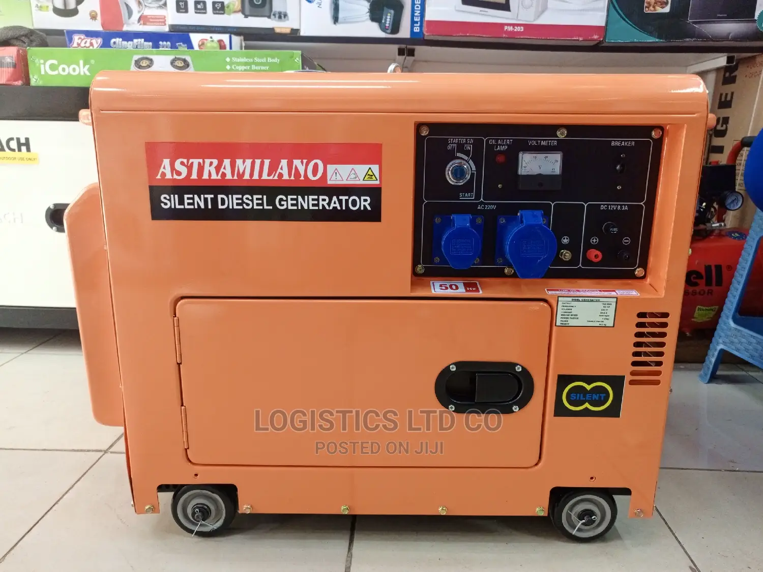 Astramilano 10kva Silent Diesel Generator Single Phase