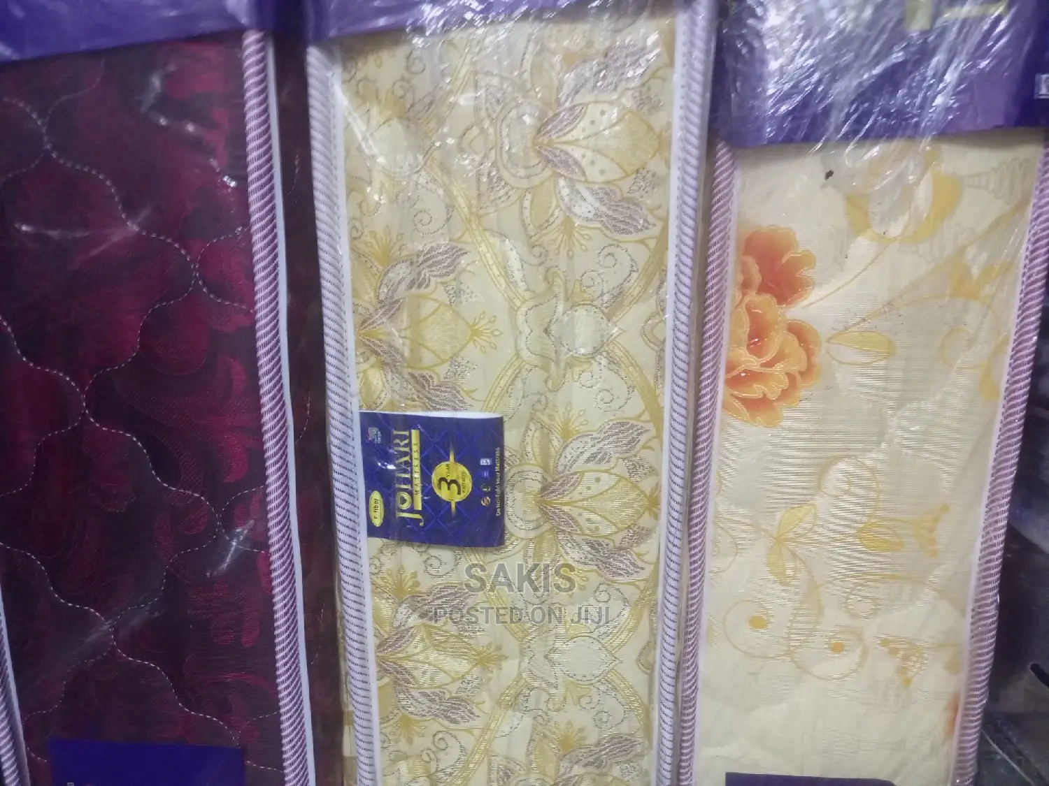 Ultimate Sleep! 6 X 6 X 8 Fibre Mattresses. Heavy Quilted