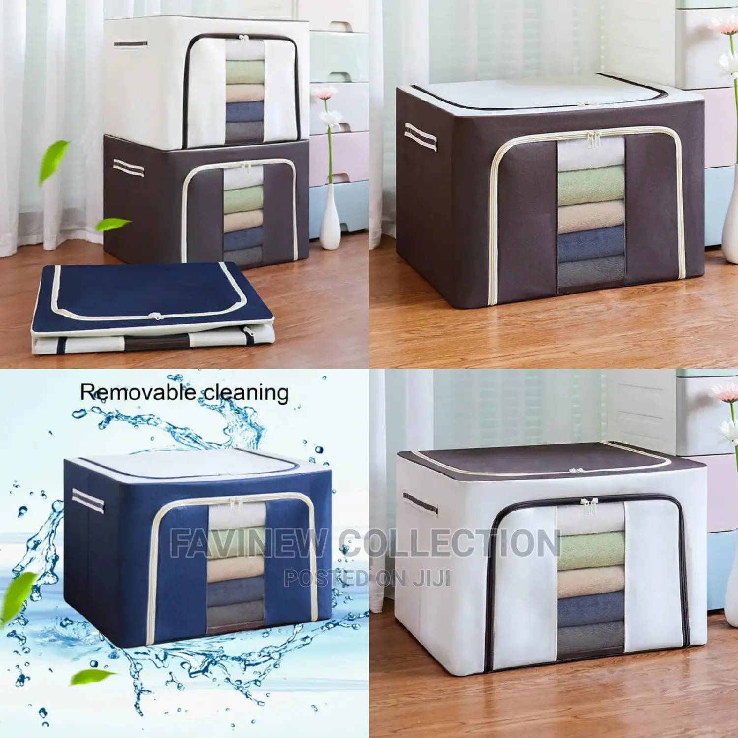 Foldable Canvas Storage Box