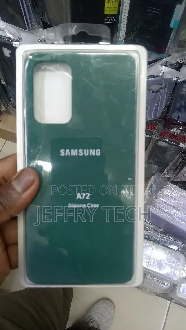 Samsung Galaxy A72 Silicone Case Liquid Soft TPU Slim Back C