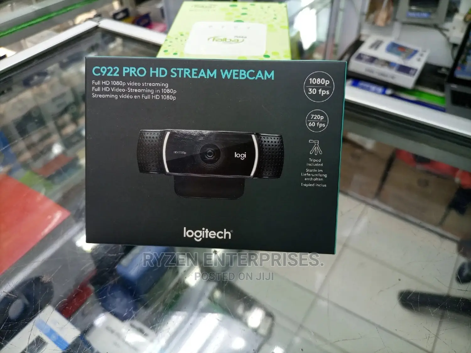 Logitech C922 PRO HD Stream Webcam