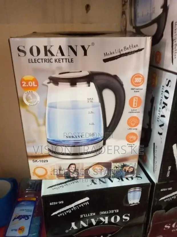 Sokany Glass Electric Kettle
