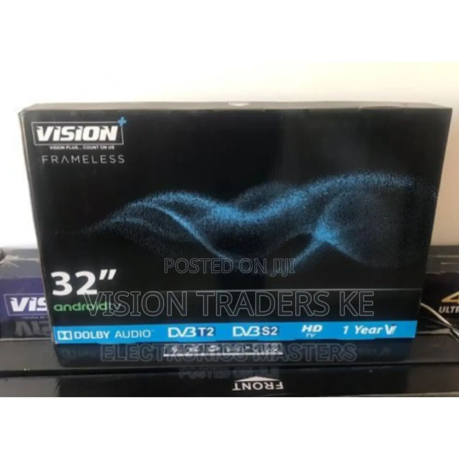 Vision Plus 32 Inches Smart Android Tv- Pay on Delivery