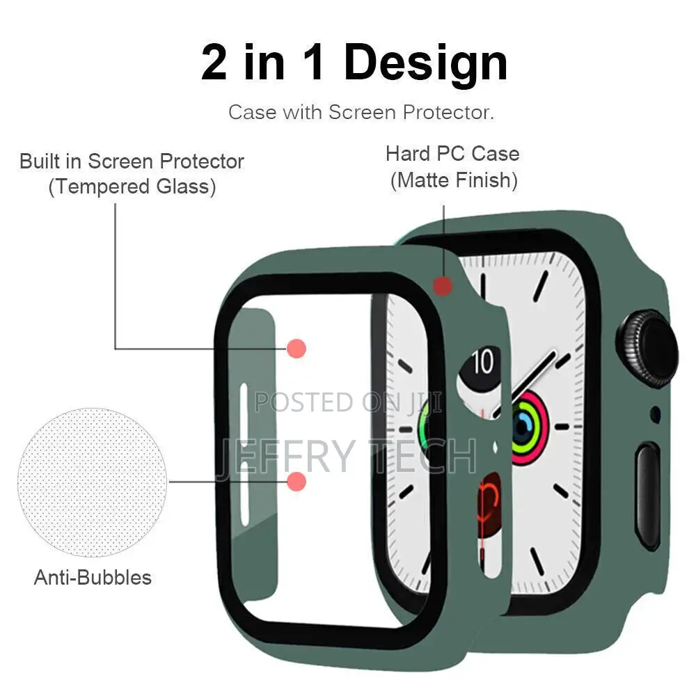Iwatch Screen Hard Case Protector for Apple Watch 8 7 6 5 4
