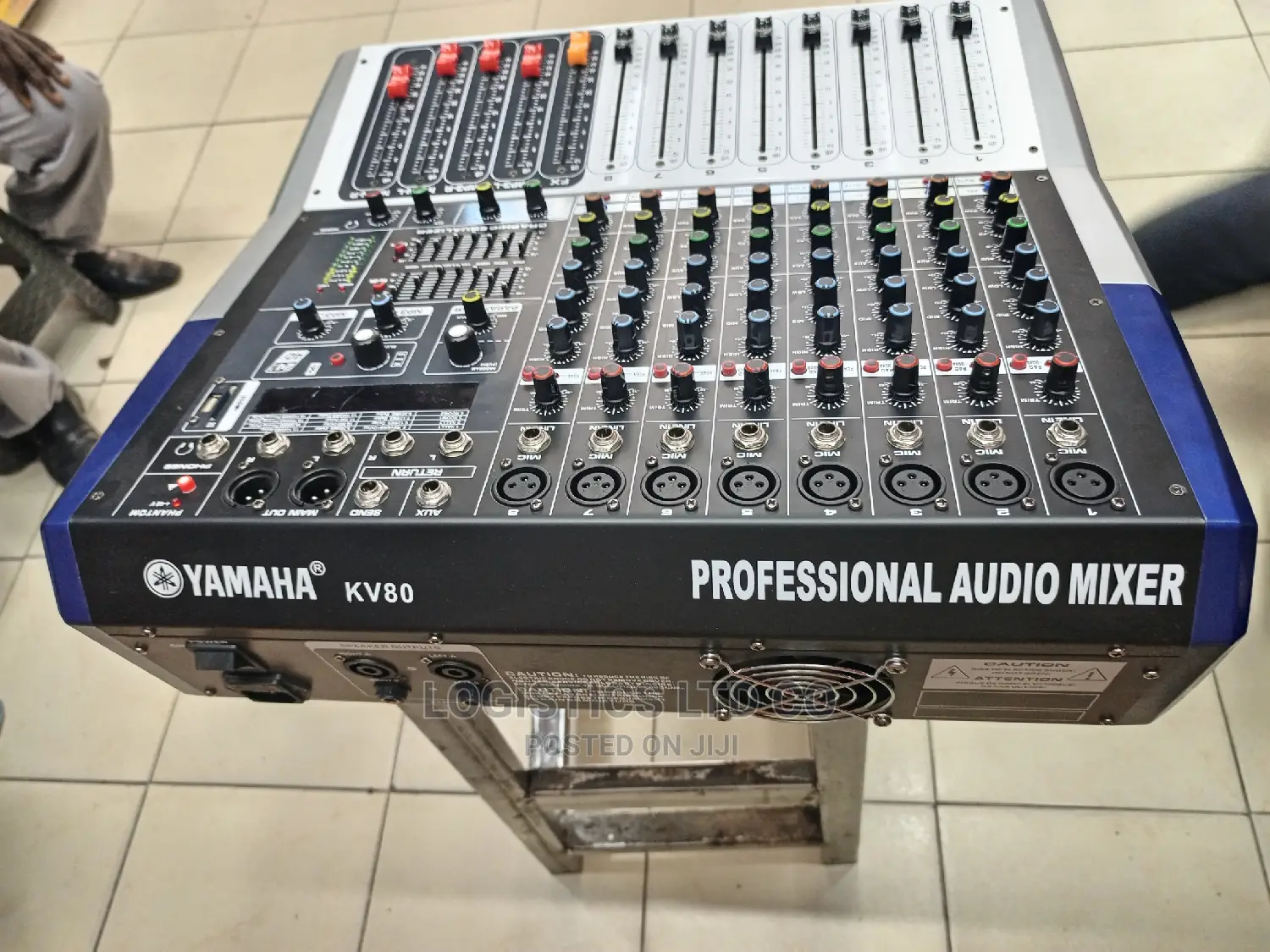 Yamaha Kv80 Pro Powered Mixer 8 Channel With Usb/Bt