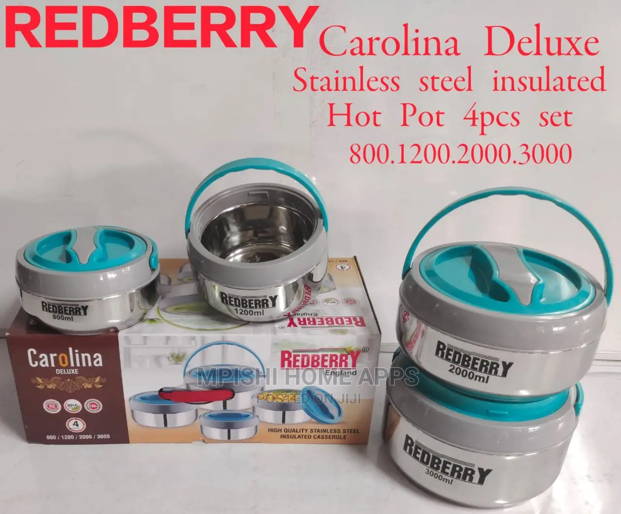 4pcs Carolina Hot Pots