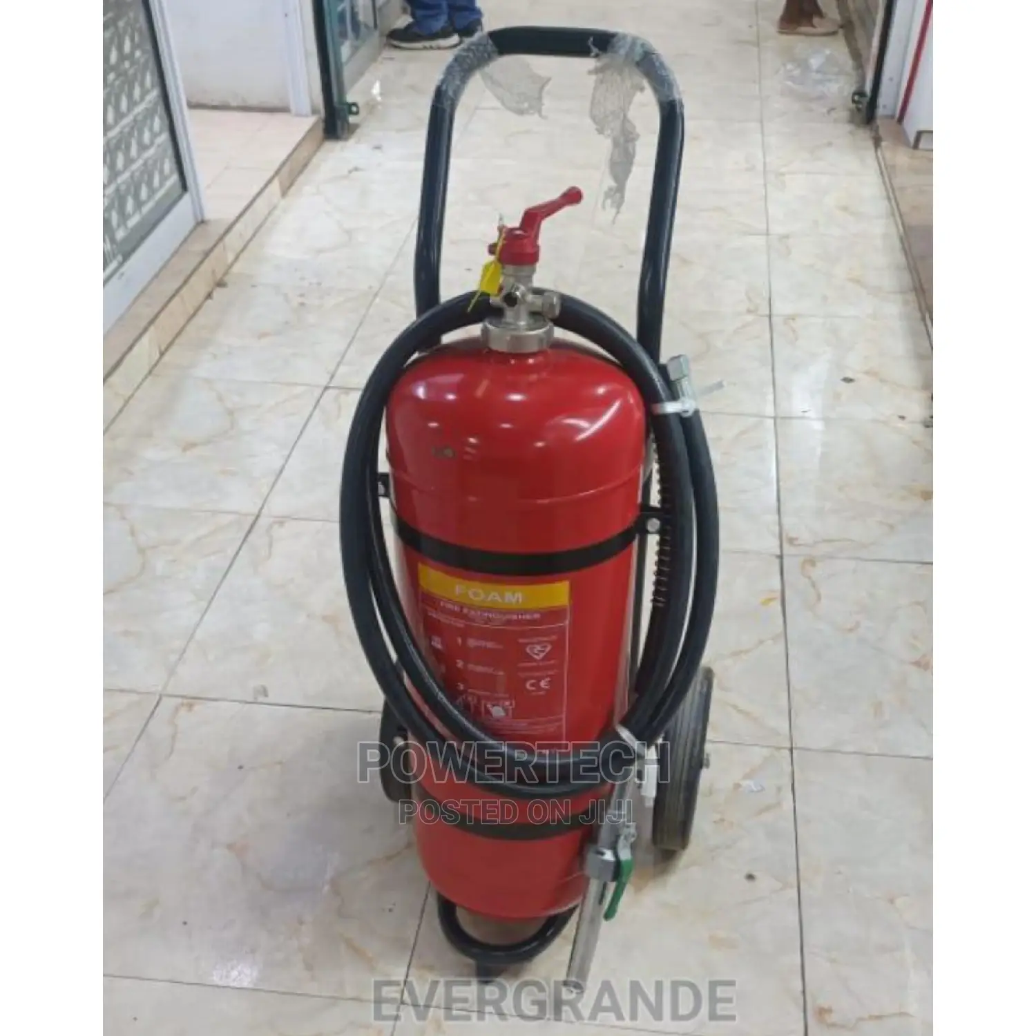 Fire Extinguisher Trolley Foam -25 Litres
