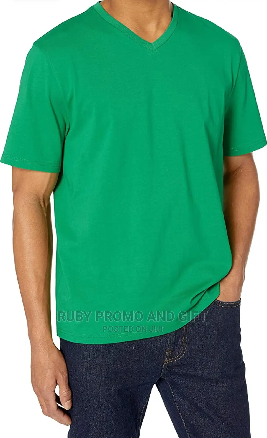 Green v-Neck T-Shirts