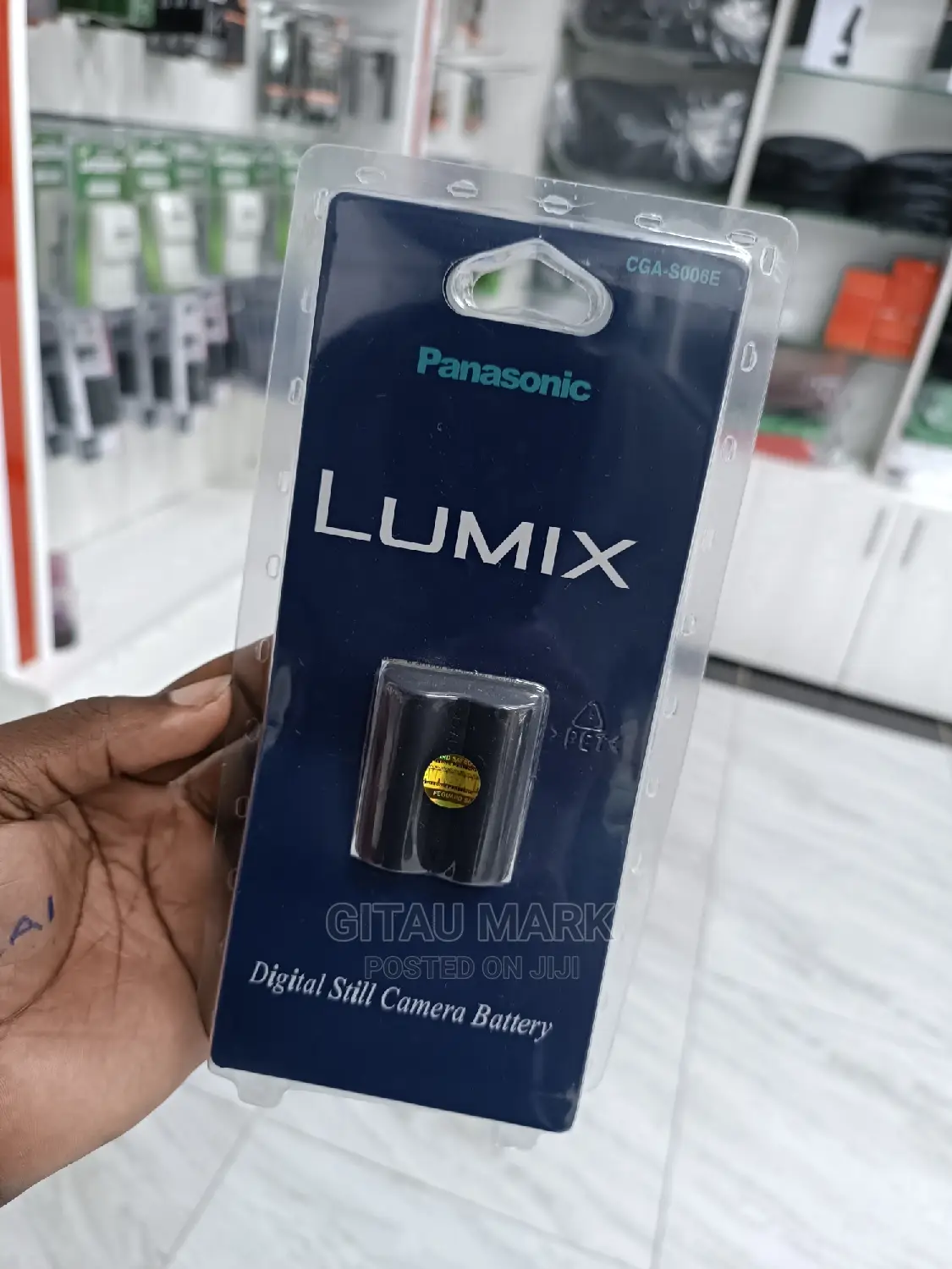 Panasonic S006 Battery for Lumix Fz30 Camera