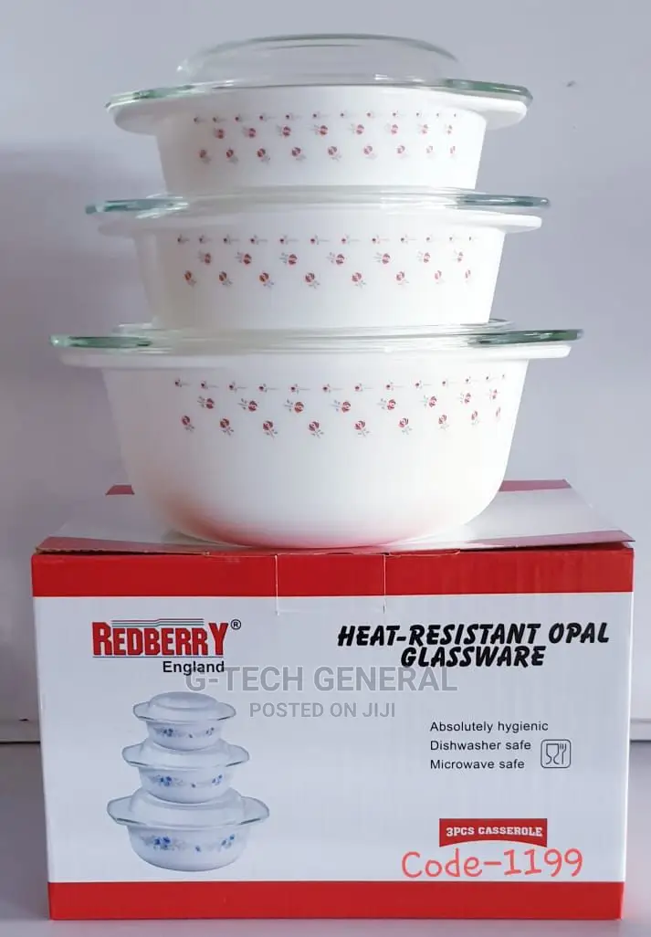 Redberry 3pcs Casserole Set