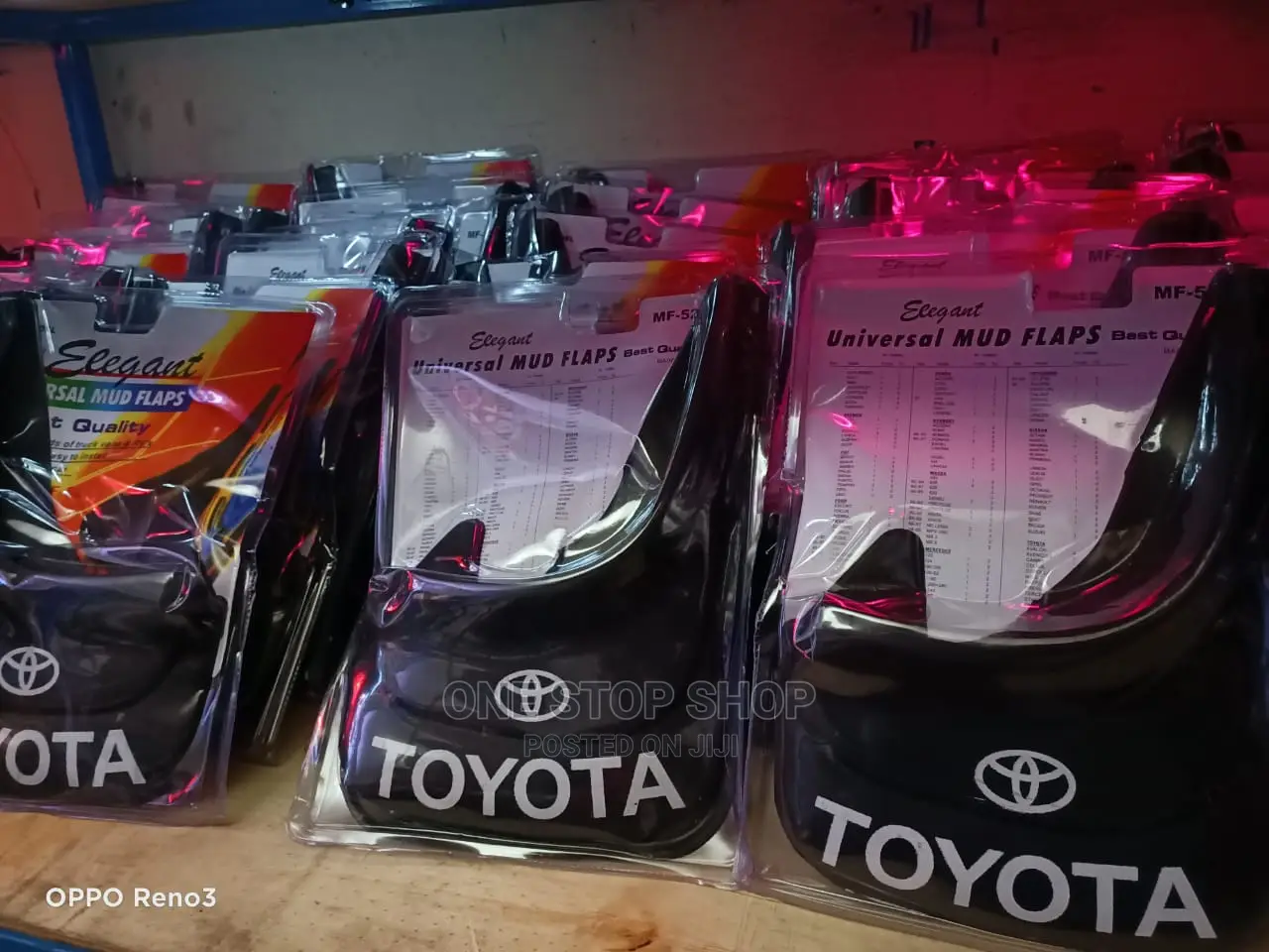 2pcs Toyota Splash Mudflaps