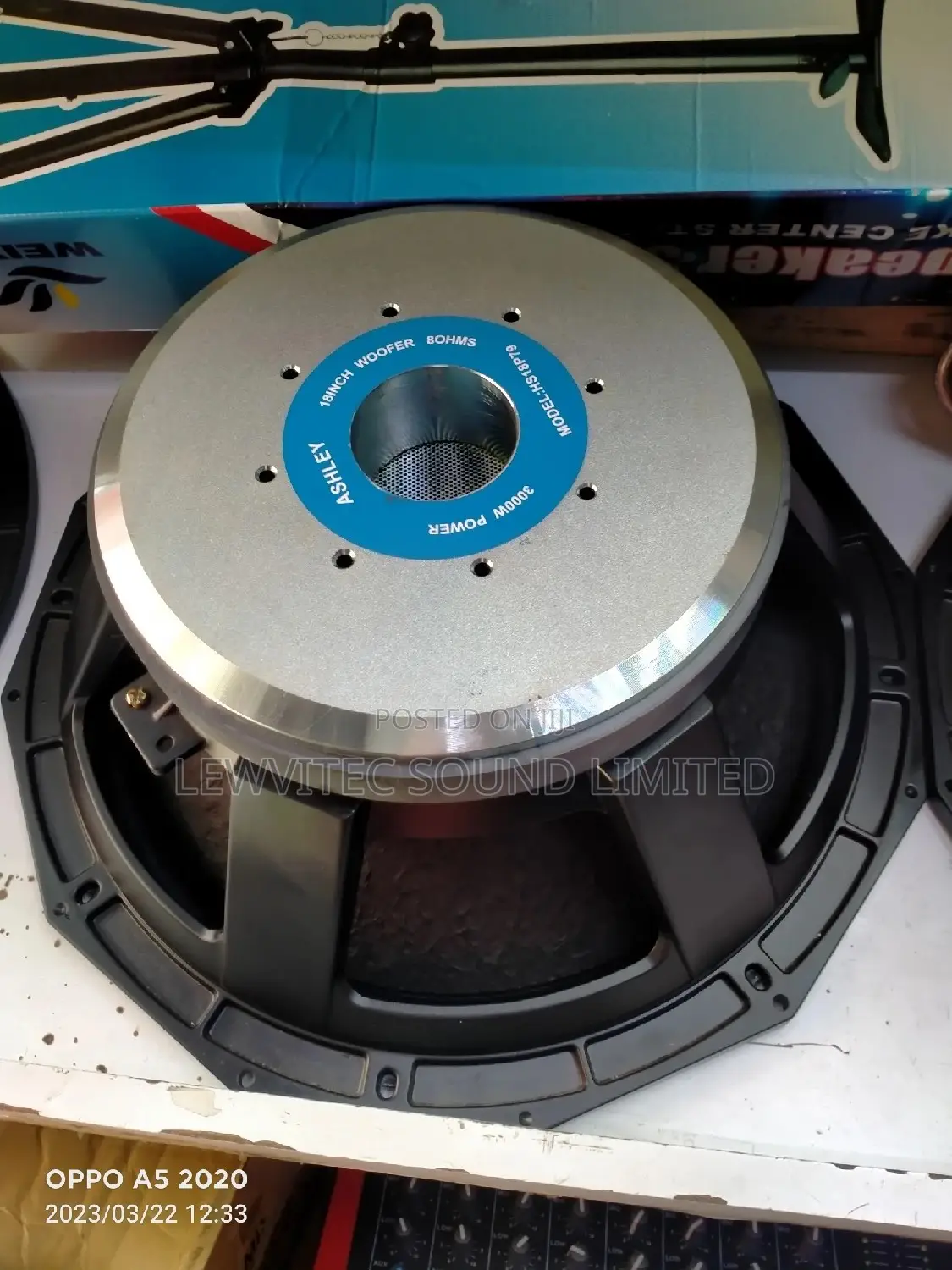 Ashley 18 Inch Woofer