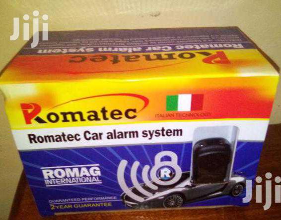 New Romatec Brand Car Alarm With Cut Off, Free Installation.