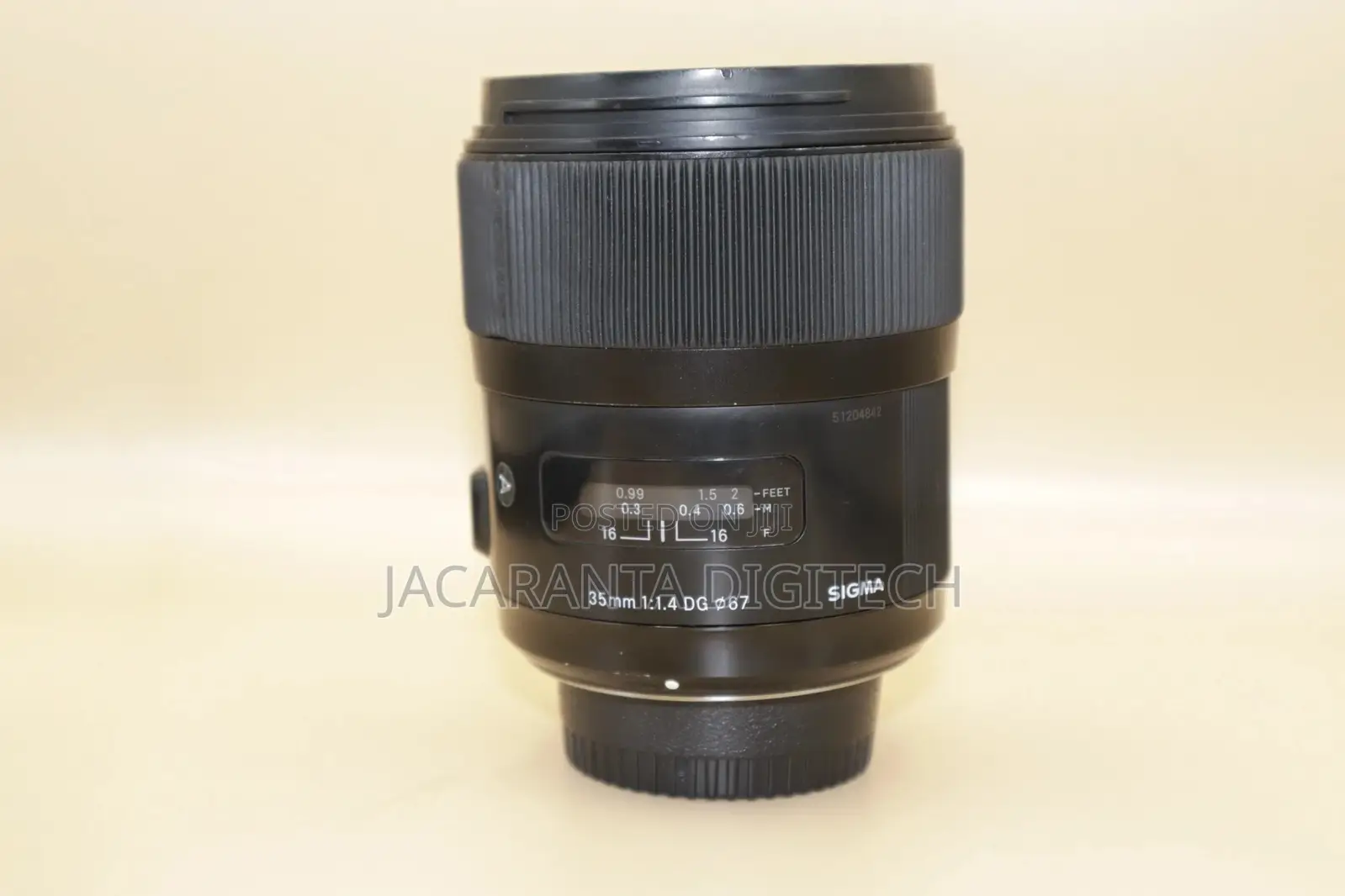 Sigma 35mm F1.4 DG HSM Art Lens for Nikon F