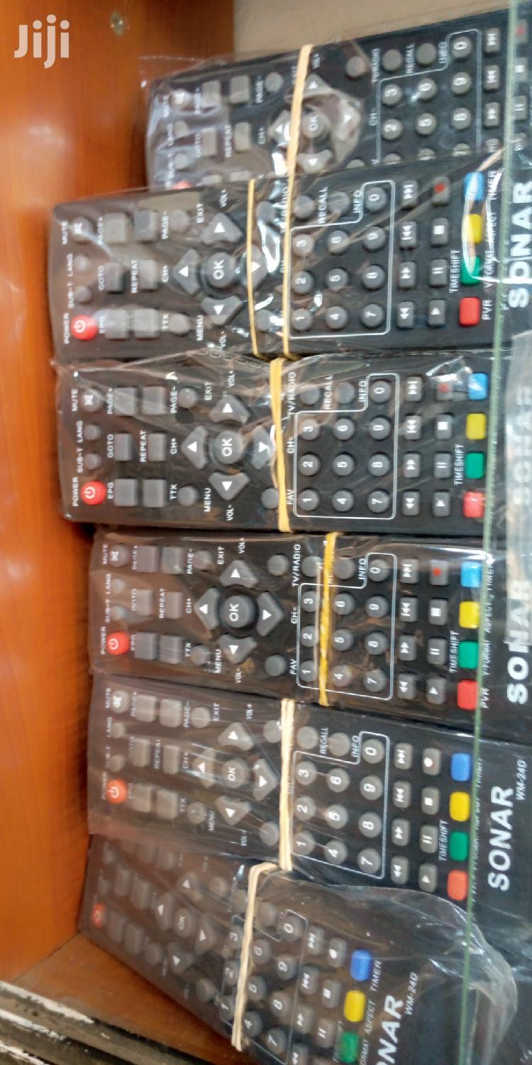 Sonar Replacement Remote Control For Decorder.