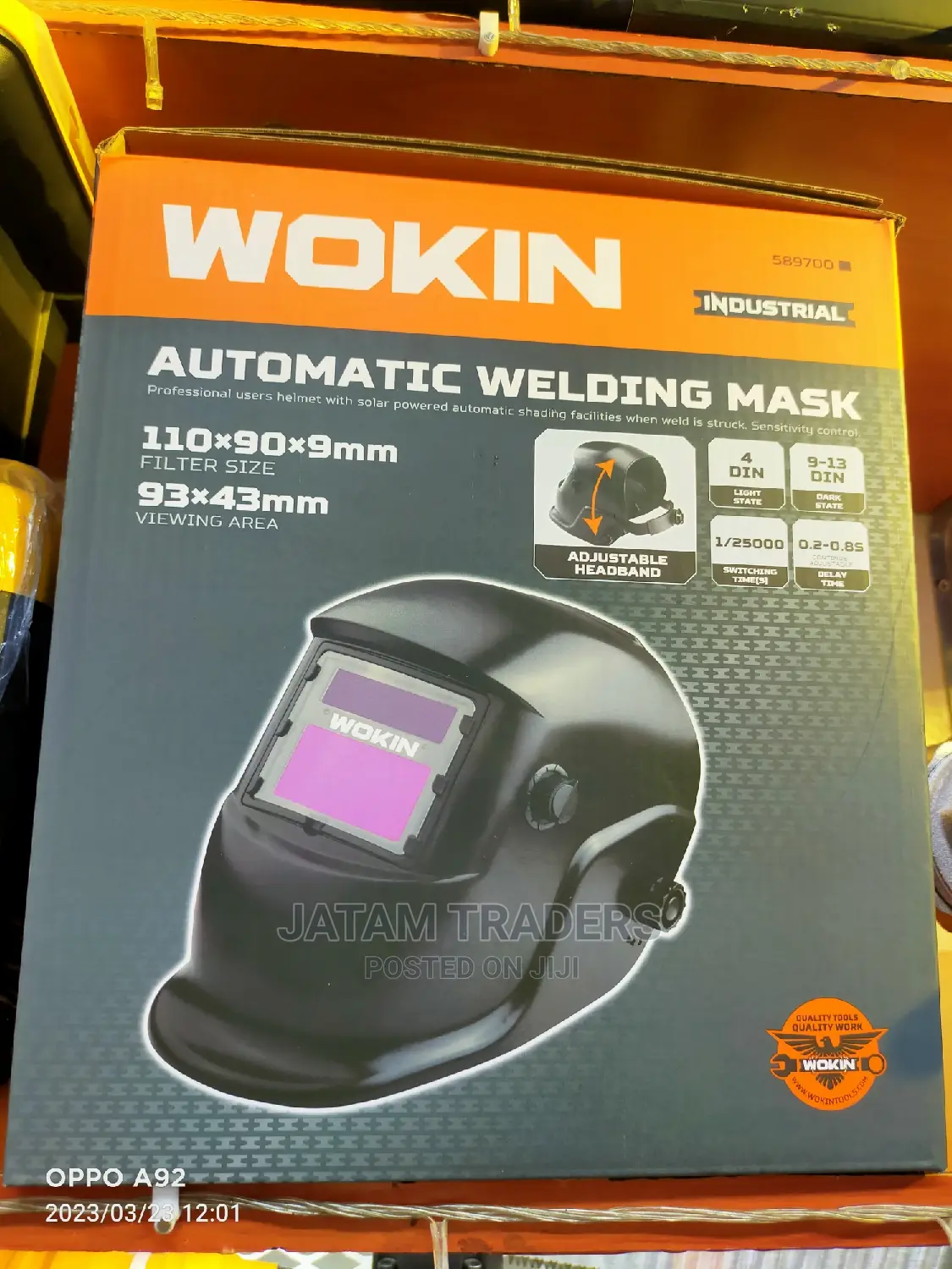Wokin Automatic Welding Mask