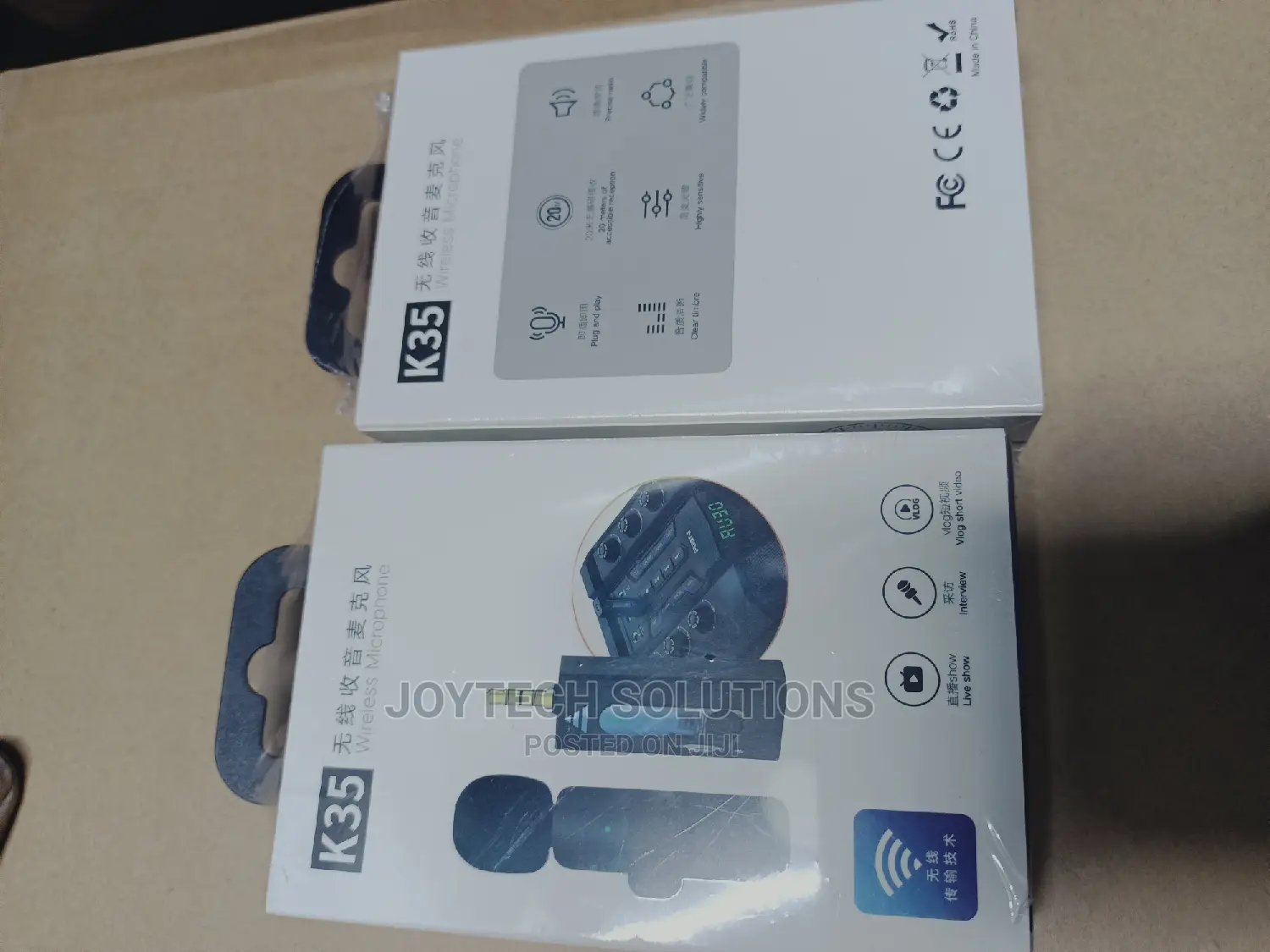 Wireless Microphone for Camera and Phone