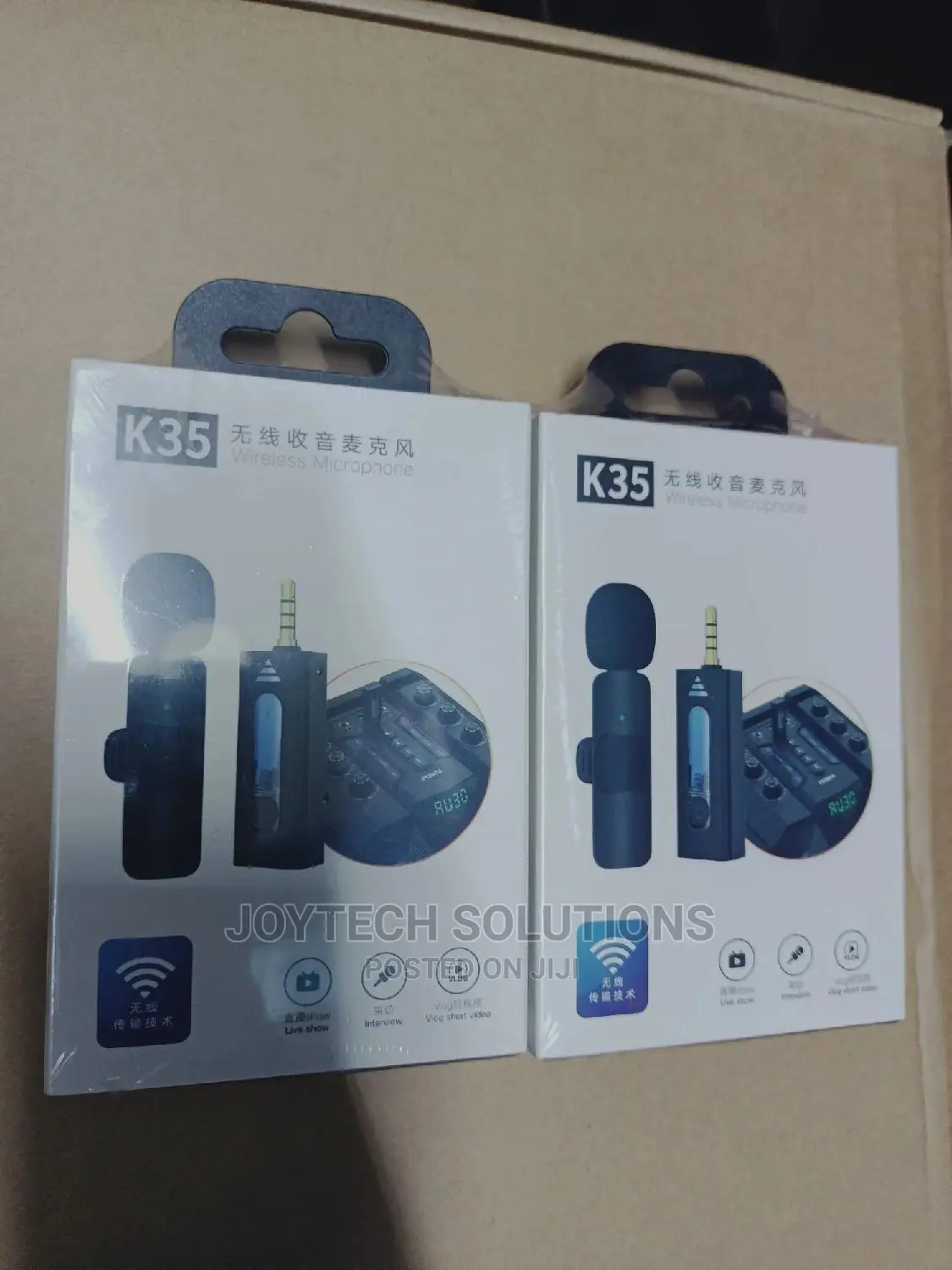 Wireless Microphone for Camera and Phone