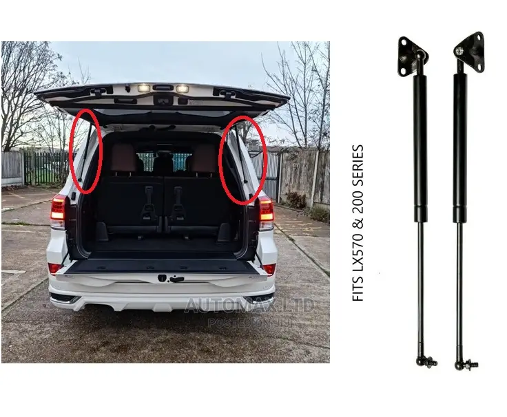 Toyota Land Cruiser VX, LC200 Series, Rear Boot Shocks