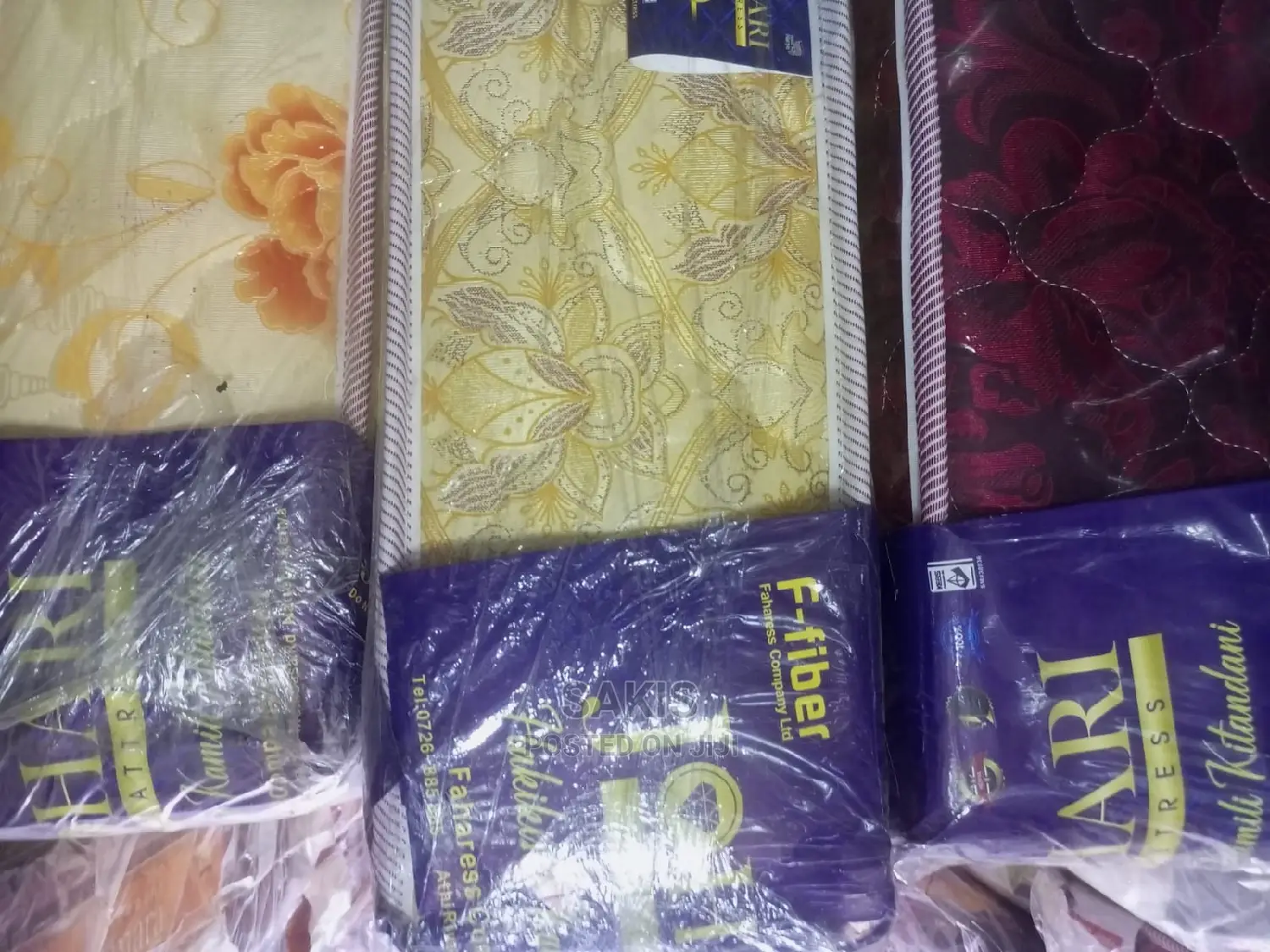 Ooh! 8inch 6 X 6 Fibre HD Quilted Mattresses. Free Delivery