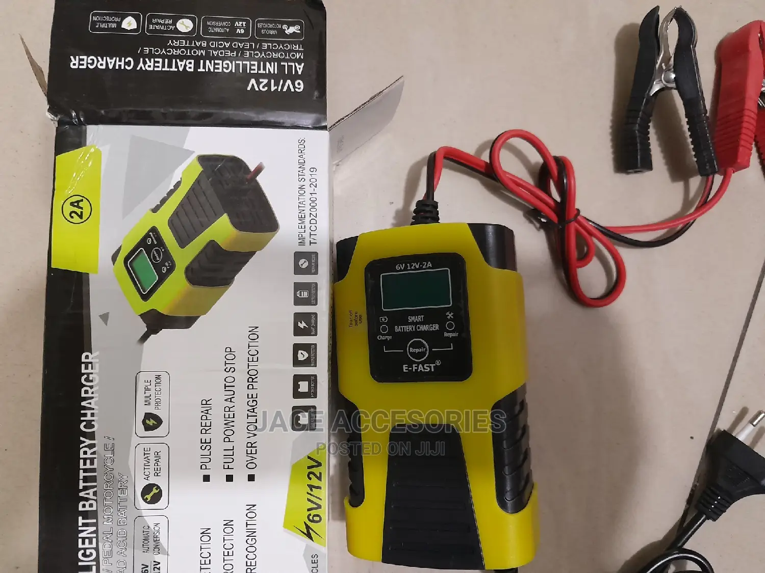 New Battery Charger for Motorbike and Cars