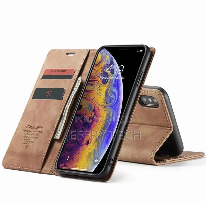 Leather Case for iPhone 7/8/Se 2020 Luxury Magnetic Flip