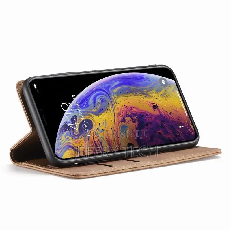 Leather Case for iPhone 7/8/Se 2020 Luxury Magnetic Flip