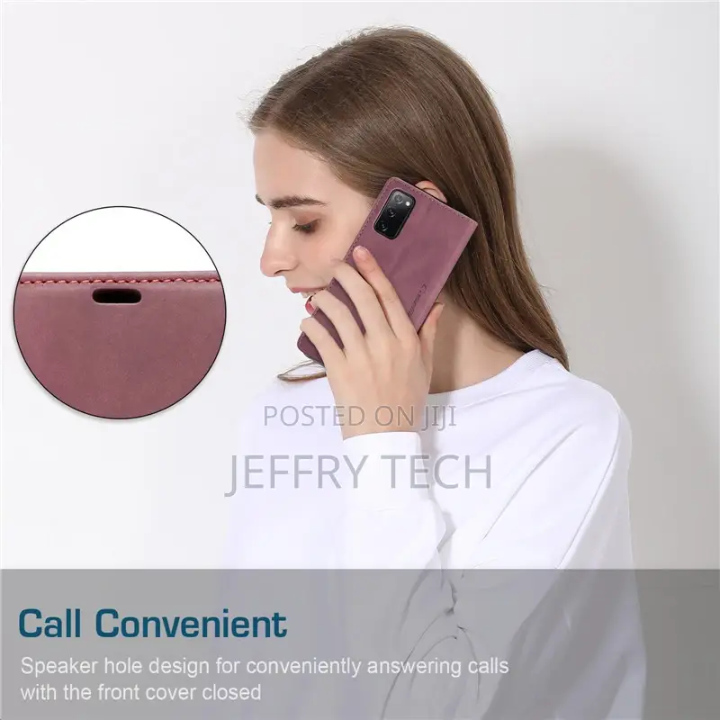 Magnetic Flip Leather Case for Samsung S20 Fe Wallet Cover