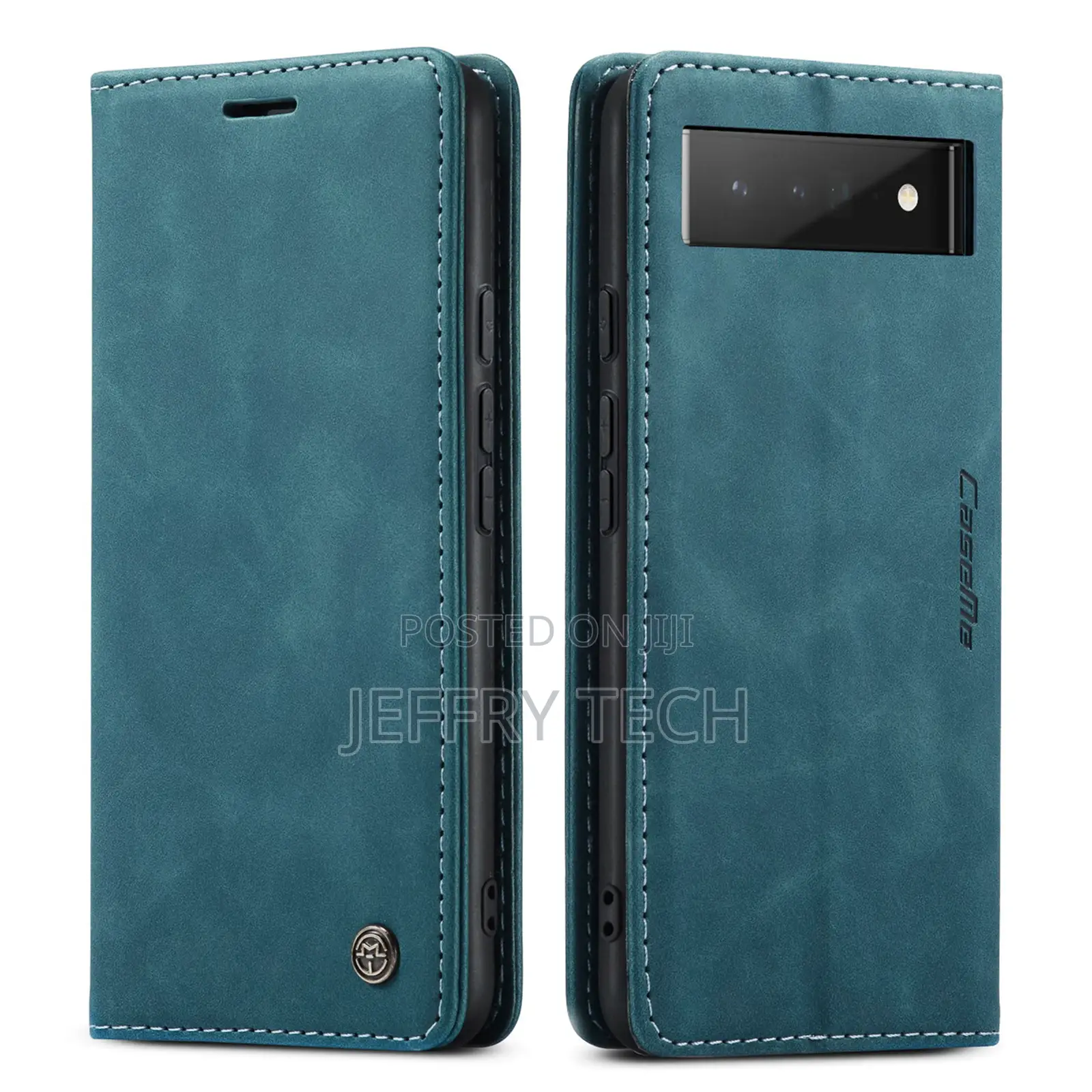 Google Pixel 6 Pro Leather Case,Caseme Retro Purse Luxury Ma