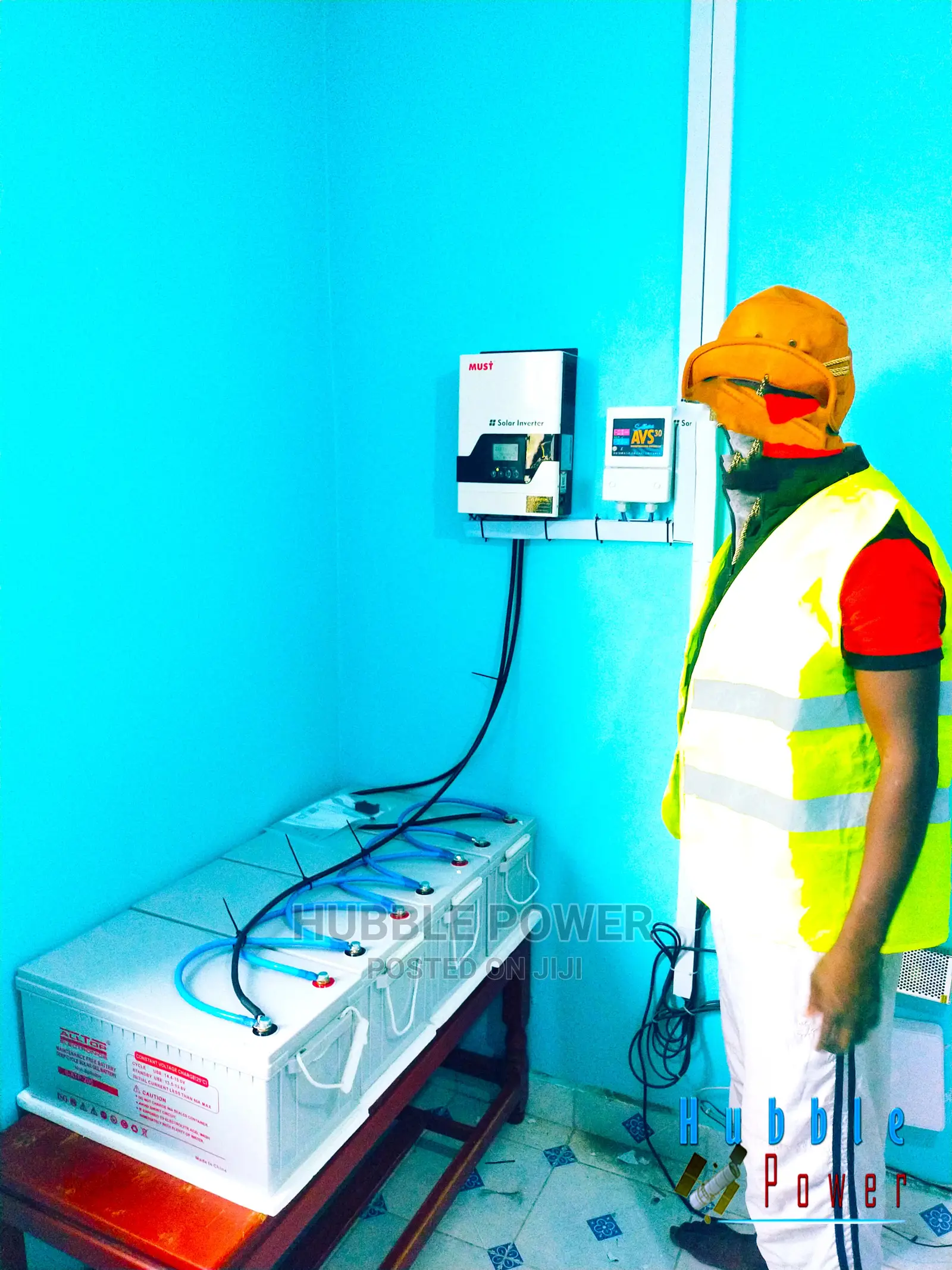 1000W Hybrid Inverter on a 12v 800ah Gel Battery Storage