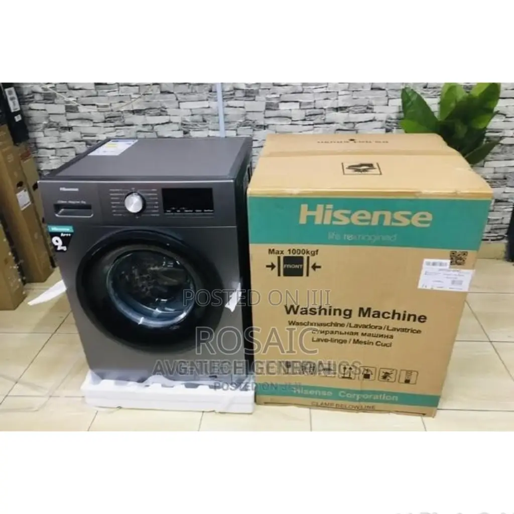 9kg Front Load Hisense Washing Machine