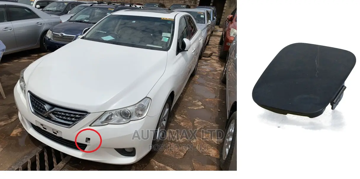 Toyota Mark X. Front Tow Hook Year Cover